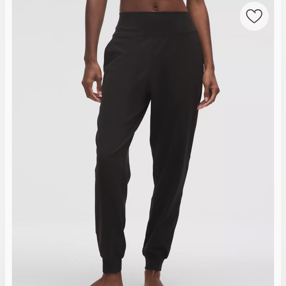 lululemon Align™ Black High-Rise Ankle Length Jogger Size 6 Retail Price $118
